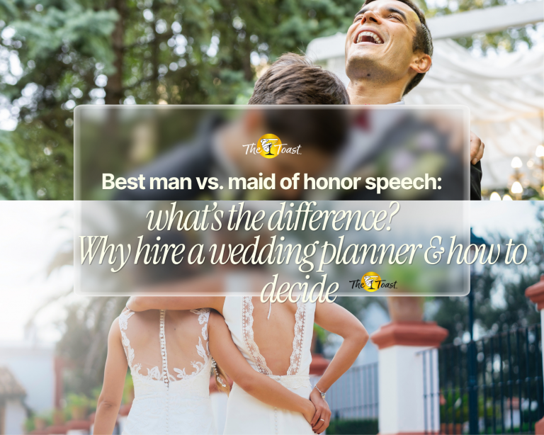 best man vs maid of honor speech - Newlyweds smiling as guests throw petals after ceremony, capturing joyful moment tied to wedding speech roles and celebration