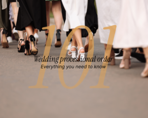 wedding processional - close-up of women's legs walking outdoors in long dresses and colorful high heels